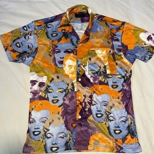 Marilyn and James Dean vibrant Shirt